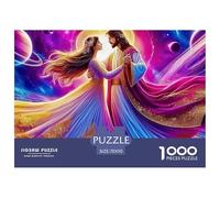 Ciel étoilé Cosmique 1000 Pièces Puzzle pour Adultes Jeux De Défi Familial Puzzle Anti-Stress Entraîner La Mémoire du Cerveau pour Adultes Et Enfants De 14 Ans Et Plus 70x50cm/1000pcs