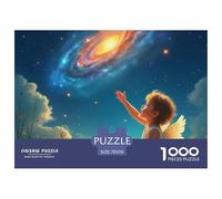 Ciel étoilé Cosmique 1000 Pièces Puzzle pour Adultes Jeux Éducatifs Divertissement Apaisant Entraîner La Mémoire du Cerveau Cadeaux pour Adultes 70x50cm/1000pcs