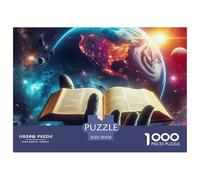Ciel étoilé Cosmique 1000 Pièces Puzzle pour Adultes Jeux Éducatifs Puzzle Anti-Stress Entraîner La Mémoire du Cerveau Cadeaux pour Adultes 70x50cm/1000pcs