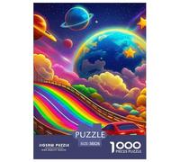 Ciel étoilé Cosmique Puzzles 1000 Piezas Para Adultos, Reto Familiar, Antiestrés, Ejercita Memoria Para Adultos/niños ≥12 Años 38x26cm/1000pcs