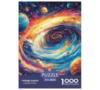 Ciel étoilé cosmique1000 Piece Jigsaw Puzzle for Adults Family Game coloréFun and Challenging Home Decors Great Gift Idea38x26cm/1000pcs