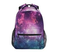 Ciel Étoilé Espace Lointain Cartable Sac à Dos Ecole étudiant Scolaire d'ordinateur pour Voyage Ados Filles Garçons Enfant