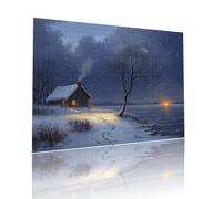 Ciel Étoilé Puzzle Adulte 80 pièces Educa Puzzles Classiques Impossible Paysage Je m'emmerdais Qualité Supérieure Mystery Challenge, Toy avec Inclure Colle, pour Adultes et Enfants 15x20cm t-961