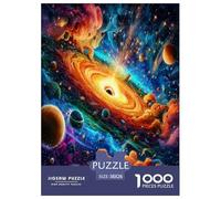 Ciel étoilé sans Fin Puzzle 1000 Pièces pour Adultes Et Enfants À Partir De 12 Ans Jeu Cadeau Unique De Qualité Supérieure Décoration De La Maison 38x26cm/1000pcs