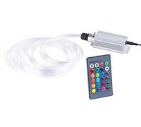 Lunartec Ciel étoilé télécommandé en fibre optique et LED RVB - 300 tiges