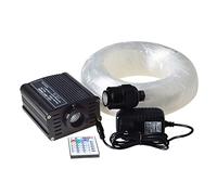 Ciel Etoile Voiture Maykit Multi Color Star avec 16W RGB LED Mini Projecteur 288PCS 3M Fibre de 3 * 3m for Saturn Astra Toit Starry(RGB,100-240 transformer)