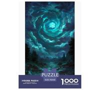 Ciel mystérieux Puzzles 1000 Pièces Jeu De Défi Jouet Adultes Et Enfants Horreur Jeu De Puzzle Jeu Éducatif Jeu Créatif Cadeau Décoration Maison 70x50cm/1000pcs
