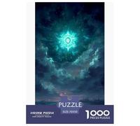 Ciel mystérieux Puzzles 1000 Pièces Jeu De Défi Jouet Adultes Et Enfants Horreur Jeu De Puzzle Jeu Éducatif Apprentissage Créatif Cadeau Décoration Maison 70x50cm/1000pcs