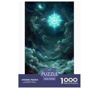 Ciel mystérieux Puzzles 1000 Pièces Jeu De Défi Jouet Adultes Et Enfants Horreur Jeu De Puzzle Plaisir De Famille Développement Mental Cadeau Décoration Maison 70x50cm/1000pcs