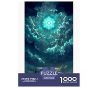 Ciel mystérieux Puzzles 1000 Pièces Jeu De Défi Jouet Adultes Et Plus De 12 Ans Horreur Jeu De Puzzle Défi Éducatif Temps De Famille Cadeau Décoration Maison 70x50cm/1000pcs