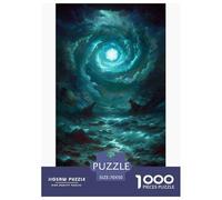 Ciel mystérieux Puzzles 1000 Pièces Jeu De Défi Jouet Adultes Et Plus De 12 Ans Horreur Jeu De Puzzle Défi Éducatif Détente Cadeau Décoration Maison 70x50cm/1000pcs