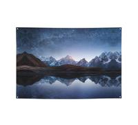 Ciel nocturne avec voie lactée Bannière décorative pour intérieur ou extérieur Réunion de remise de diplôme Noël