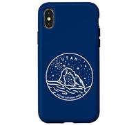 Ciel Nocturne du Parc National d'Utah Archet Coque pour iPhone X/XS