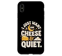 Ciel Nocturne, Je Veux Juste du Fromage et du Calme Coque pour iPhone XS Max