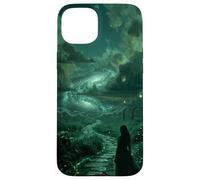Ciel Nocturne Mystique Galaxy Path Dark Witchcore Coque pour iPhone 15 Plus