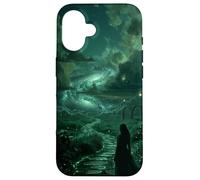 Ciel Nocturne Mystique Galaxy Path Dark Witchcore Coque pour iPhone 16