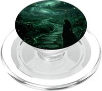 Ciel Nocturne Mystique Galaxy Path Dark Witchcore PopSockets PopGrip pour MagSafe