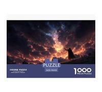 Ciel Noir Puzzle 3D en Papier 70x50cm/1000pcs, Apocalypse - Jeux ÉduChatifs & Relaxants, Décoration Unique, Cadeau pour Adultes/Enfants