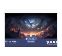 Ciel Noir Puzzles 1000 Pièces Jeu De Défi Jouet Adultes Et Enfants Apocalypse Jeu De Puzzle Plaisir De Famille Exercice Mental Cadeau Décoration Maison 38x26cm/1000pcs