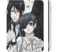 Ciel Phantomhive Black Butler Sebastian Étui Pour Ipad 2020 (10.2in) Avec Porte-Stylos, Résistant Aux Chocs, Réglage Automatique De L'angle De Veille/Réveil, Coque De Protection Transparente Avec Pers