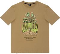 Ciele - T-shirt en coton recyclé - U ORTShirt Wallace Lake Road Canvas en Coton - Taille M - Marron Marron M