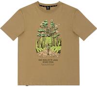 Ciele - T-shirt en coton recyclé - U ORTShirt Wallace Lake Road Canvas en Coton - Taille S - Marron Marron S