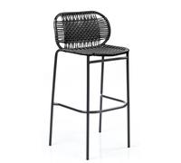 Cielo Barstool Tabouret de bar Extérieur ames Noir - Noir - 4260229541104
