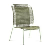 Cielo Lounge Chair High Chaise Lounge haute Outdoor ames Vert olive - Vert pastel - 4260229541487