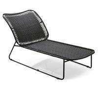 Cielo Lounge Chair low Chaise Lounge basse Outdoor ames Noir - Noir - 4260229541159