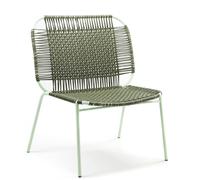 Cielo Lounge Chair low Chaise Lounge basse Outdoor ames Vert olive - Vert pastel - 4260229541548