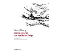 Cielo nocturno con heridas de fuego