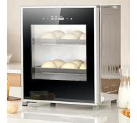 CIELOBLOEN Boîte de Fermentation à Pâte 40L, Étuve de Proofing Électrique avec Contrôle Précis de la Température (20-50°C) et de l'Humidité, Appareil de Levage Automatique pour Pain, Pizza 220V