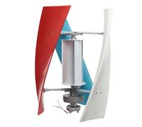 CIELOBLOEN Eolienne 220v Kit Complet - Générateur Éolien 3 Pales 100W/200W/300W - Éolienne Verticale Plug and Play 12V/24V pour Jardin, Marine et Autoconsommation,300W-12V