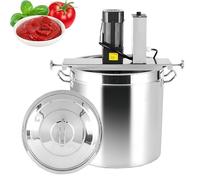 CIELOBLOEN Mélangeur Automatique pour Aliments, Batteur à sauces, Batteur électrique, mélangeur Professionnel pour sauces et soupes, idéal pour la préparation de confitures et de sauces 60L