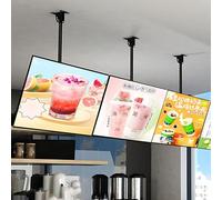 CIELOBLOEN Panneau de Menu Mural Rétroéclairé LED 3D avec Cadre Snap - Boîte à Lumière Écran d'Affichage Éclairé pour Café, Restaurant, Boulangerie et Espace 50×60cm/19.69×23.62in