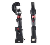 CIELOBLOEN Sertisseuse Hydraulique électrique 18v avec Tête Rotative 180° | Pince à Sertir Multicouche Légère (16-400mm²) | Batterie 4.0ah Rapide + Gants/Abrasifs Inclus