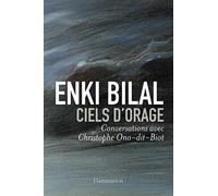 Ciels d'orage Conversations avec Chirstophe-Ono-dit-Biot - Enki Bilal - Flammarion - broché - Essai