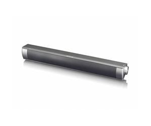 ciem isb de 020 Barre de Son Mini avec Bluetooth, USB, indicateur LED, idéal pour téléviseur 40 cm Argenté-Gris