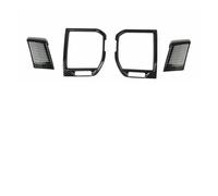 CIEMJSYNF Kit de Garniture de Sortie de Ventilation, intérieur en Fiber de Carbone, Compatible avec Ford F150 2021 - 2022