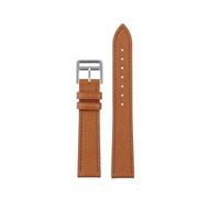 CIEMJSYNF Le bracelet en cuir de la montre est adapté à Hermes 14mm 16mm 18mm 20mm, Bracelet en cuir de vache souple et confortable à la mode(Brown silver,14mm)