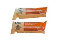 Cien Crème Lavante Lait & Miel, Hydrate & Nourrit, pour des Mains Plus Douces, Lot de 2