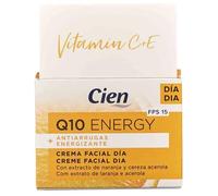 Cien Energy Q10 Energy Crème visage jour anti-rides 50 ml FPS 15 énergisante à l'extrait d'orange et de cerise acérola