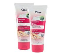 Cien Lot de 2 crèmes pour les pieds avec 10 % d'urée (100 ml) - Soin hydratant intense pour pieds très secs, craquelés et callosités | Soigne en douceur les peaux rugueuses et les crevasses | Convient