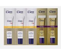 CIEN Lot de 5 crèmes anti-rides pour contour des yeux Q10 Mélange d'acide hyaluronique et vitamine E