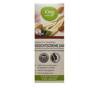 CIEN Nature Crème pour le visage 24H à l'huile d'amande sensible 1 x 50 ml