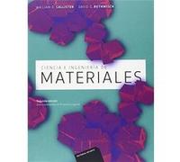 Ciencia E Ingeniería De Los Materiales William D Callister (Auteur)