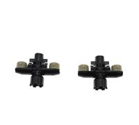 CIENUWPD 1/2/5/10 Buse pulvérisation Nettoyage Phare Phare, Couvercle Capuchon connecteur Support buse pulvérisation Lave-Glace pour Infiniti pour Lexus pour Mazda pour Subaru pour Toyota(2PCS)