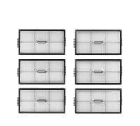 CIENUWPD Accessoires Brosse Filtre Hepa Chiffon de Nettoyage Sac à poussière Pièces de Rechange pour Roborock Saros 10R / G20S Ultra(6PCS)