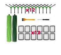 CIENUWPD Accessoires et pièces pour Brosse latérale Principale et Filtre Hepa pour aspirateur Robot pour iRobot Roomba Combo i5 / i5+ / j5 / j5 +(Set T1)