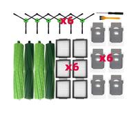 CIENUWPD Accessoires et pièces pour Brosse latérale Principale et Filtre Hepa pour aspirateur Robot pour iRobot Roomba Combo i5 / i5+ / j5 / j5 +(Set Q)